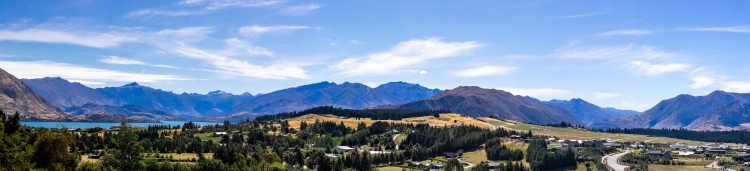 view from our wanaka house